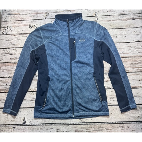 The North Face Other - The North Face Canyonlands Full-Zip Lightweight Fleece Jacket Men's Medium Blue